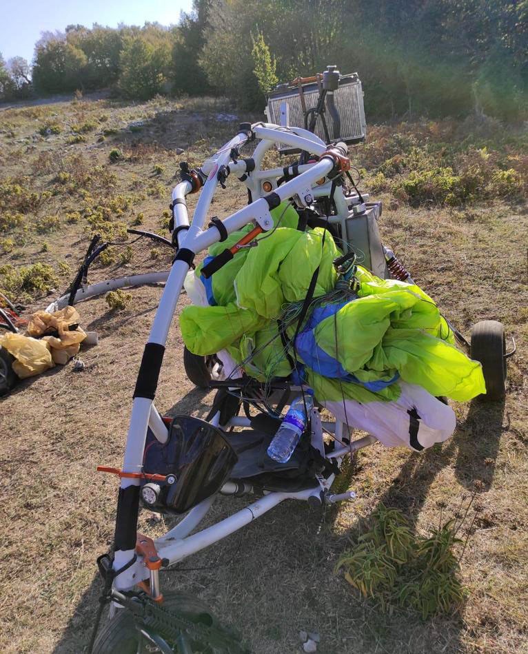 İşte teröristlerin Amanoslar'a geldiği paramotor