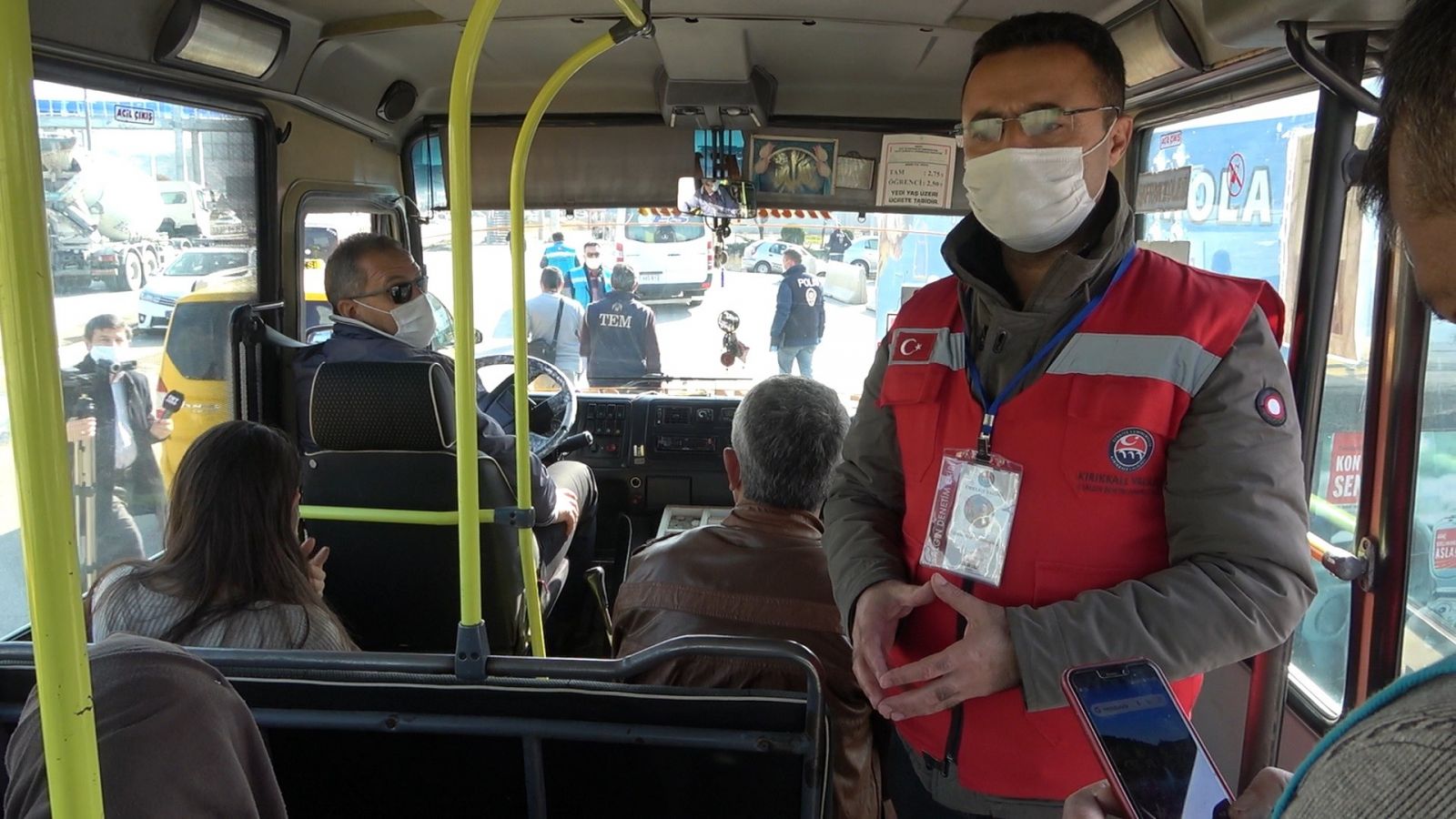 43 ilin geçiş güzergahında sıkı koronavirüs denetimi