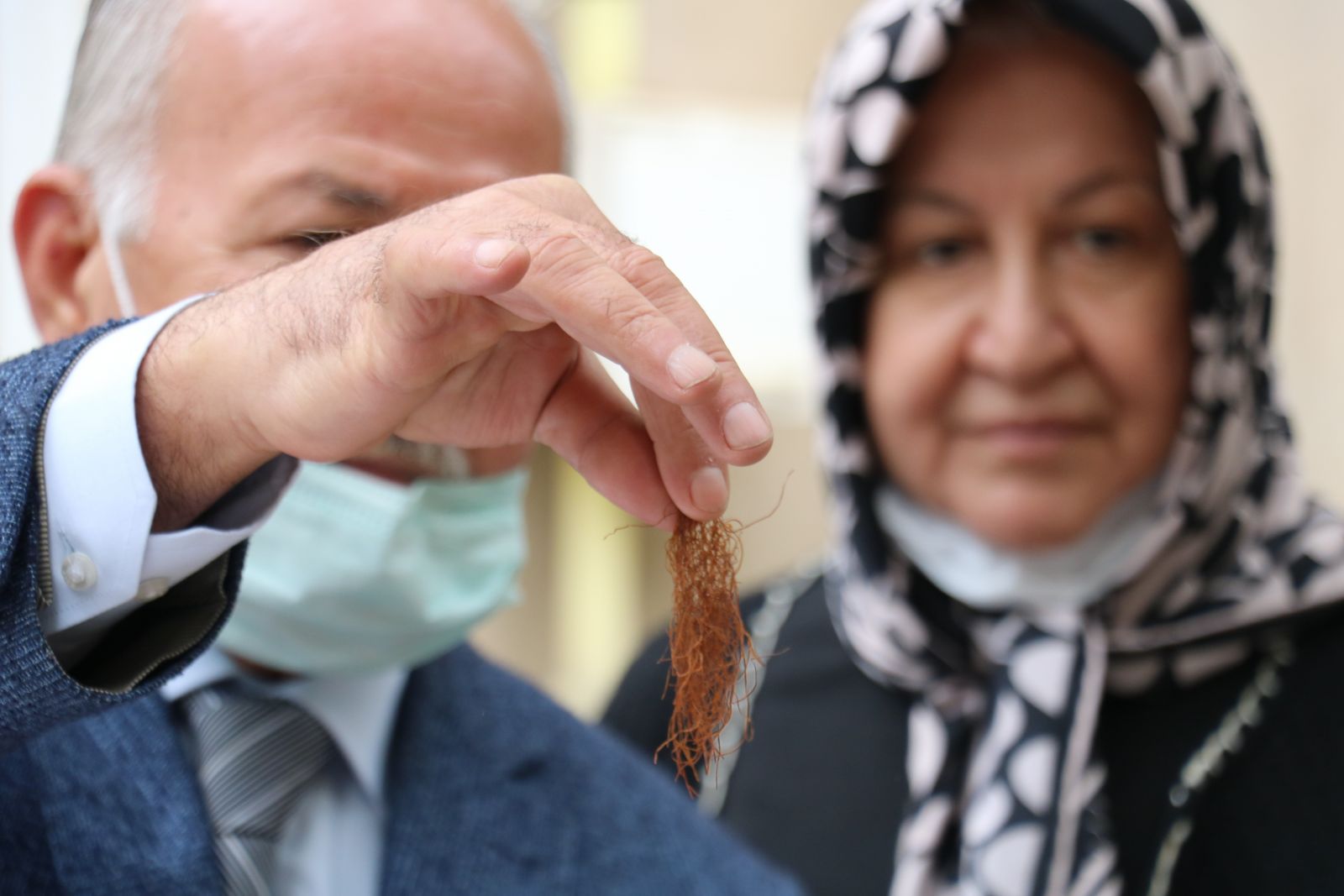 Evlilik cüzdanında sakladığı mısır püskülünü 46 yıl sonra çıkardı