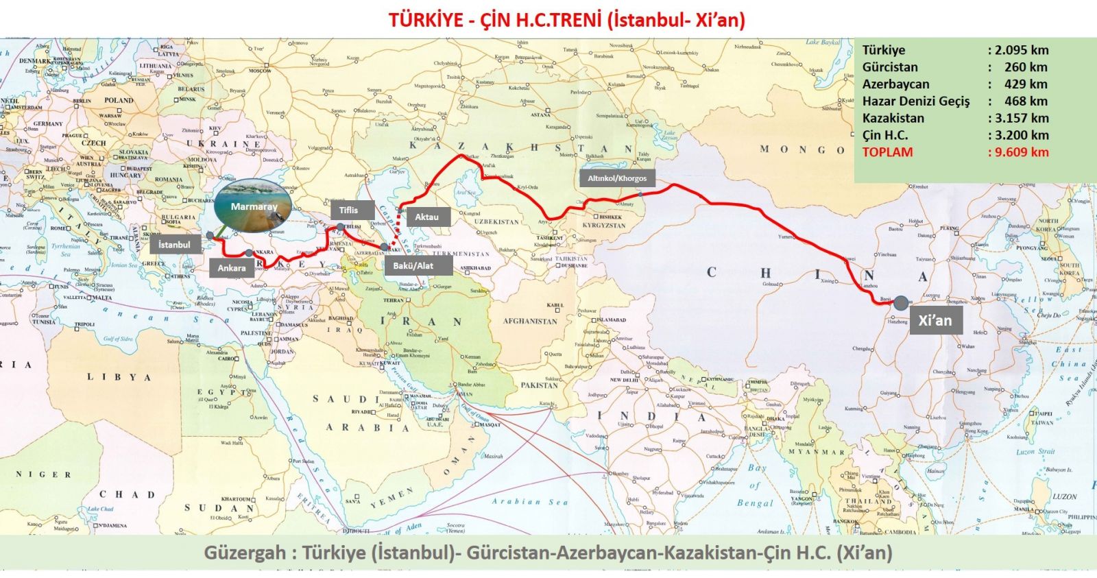 Türkiye'den Çin'e gidecek ilk ihracat treni İstanbul'dan uğurlandı
