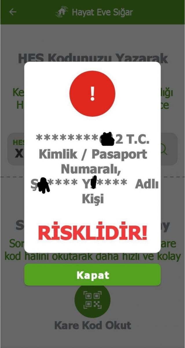 Vaka sayılarının sıfırlandığı ilçeye 'riskli vatandaş' girmeye çalıştı, cezayı yedi