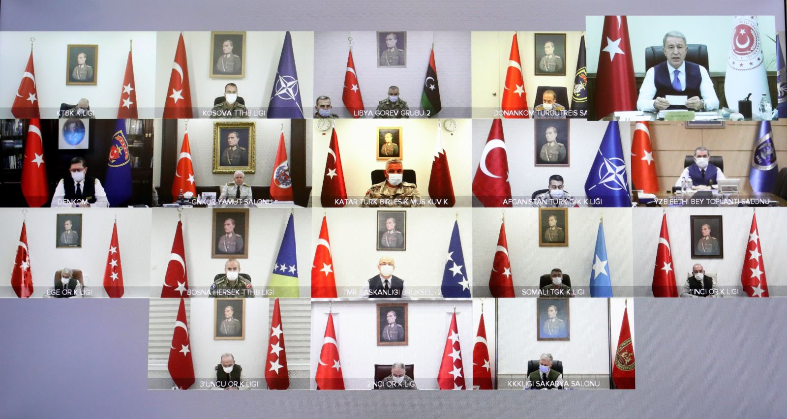 Bakan Akar'dan Yunanistan'a tepki: Bu tacizden başka bir şey değil