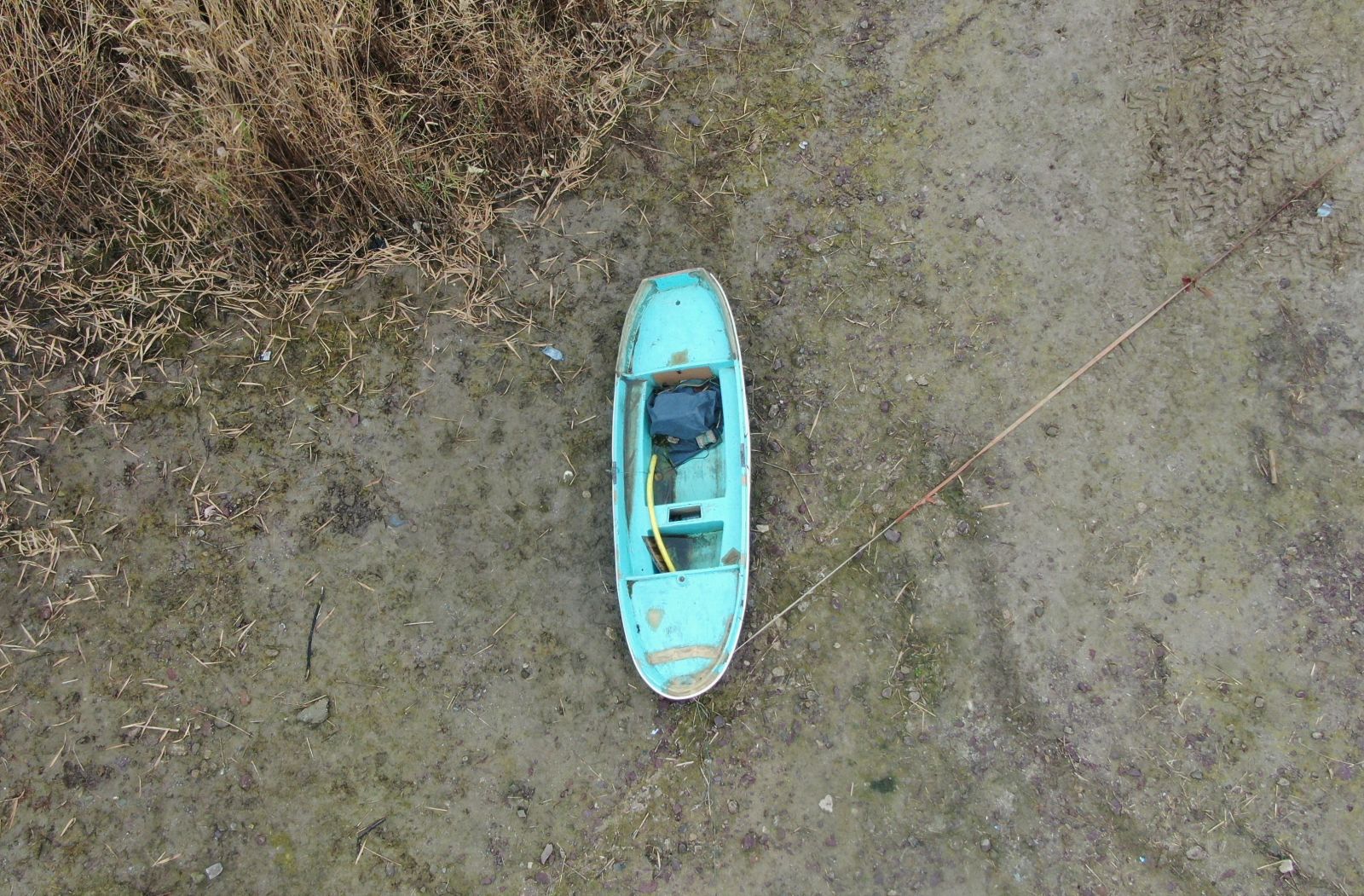 Sapanca Gölü’nde korkutan manzara