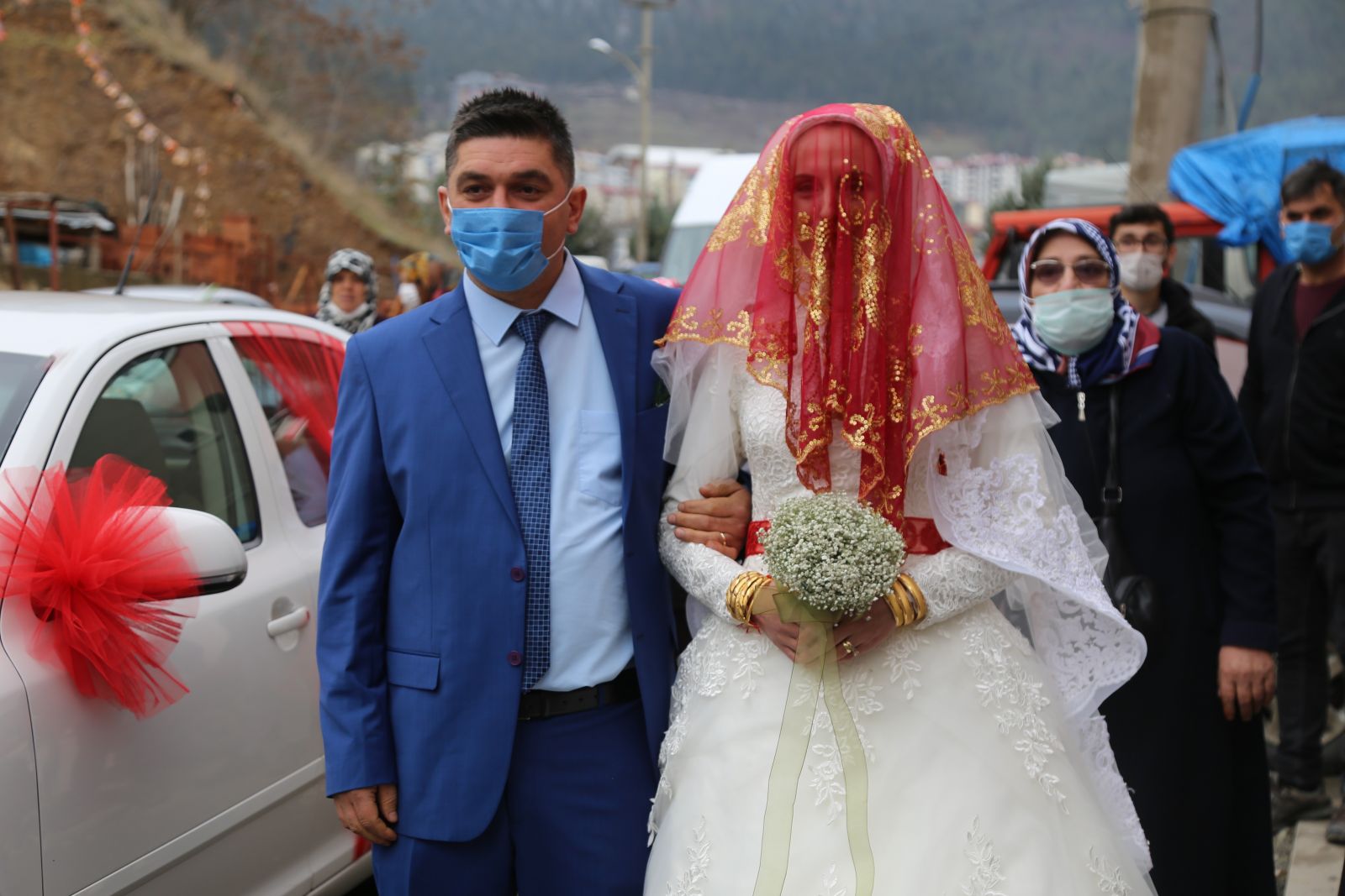 Özel izinle dünya evine girdiler