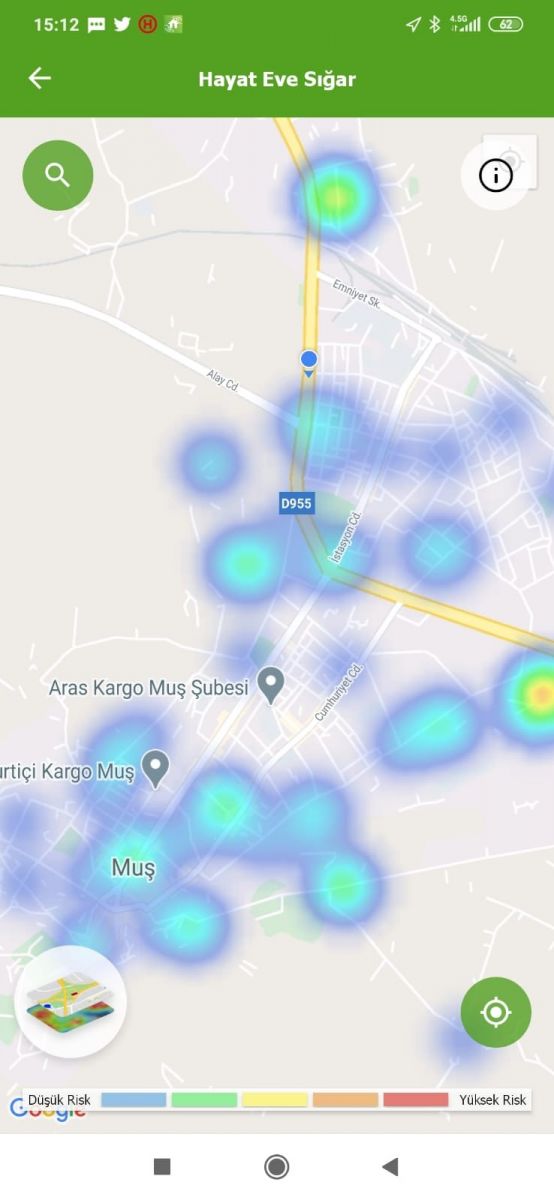 Tedbirler işe yaradı! Muş'un risk haritası yeşile döndü