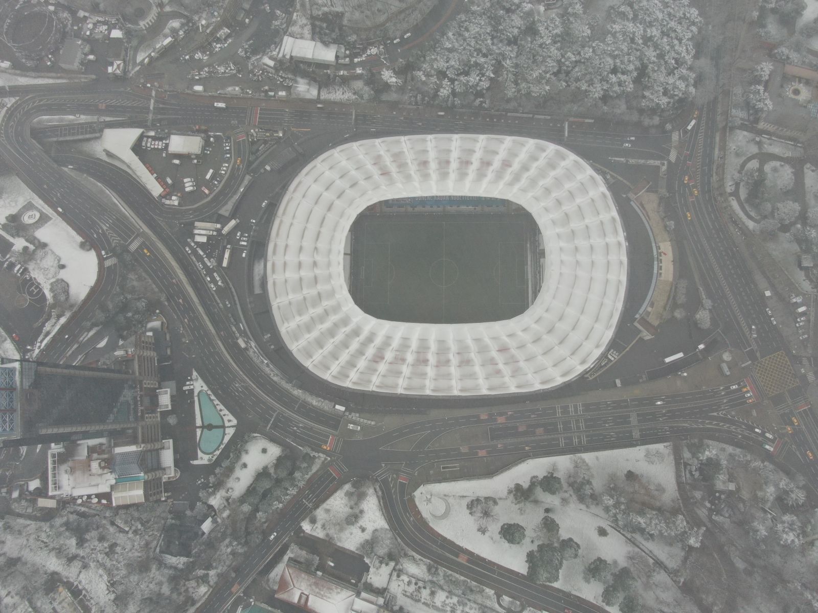 Dev derbi öncesi Vodafone Park’taki son durum görüntülendi Dev derbi öncesi Vodafone Park’taki son durum görüntülendi