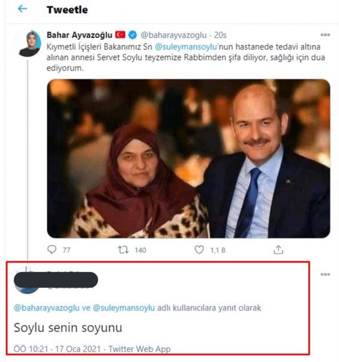 Bakan Soylu'ya hakaret içerikli sözlerle saldıran şahsı Bakırköy Adliyesi serbest bırakmış Bakan Soylu'ya hakaret içerikli sözlerle saldıran şahsı Bakırköy Adliyesi serbest bırakmış