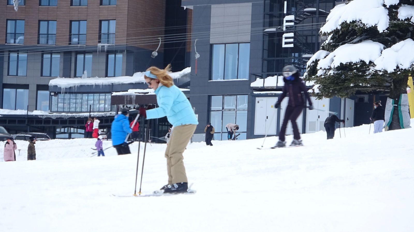 Uludağ’da tatil yoğunluğu