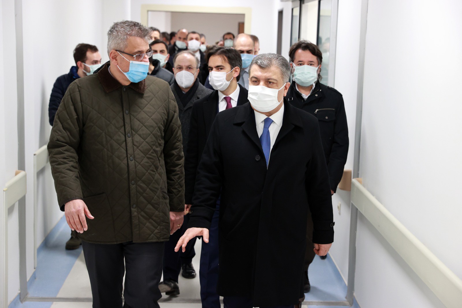 Sağlık Bakanı'ndan inşaatı tamamlanan Seyrantepe Hastanesi'ne ziyaret