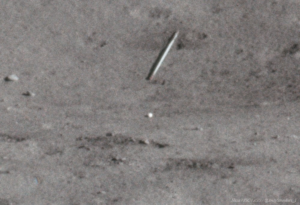 NASA astronotunun Ay'da kaybettiği golf topları 50 yıl sonra bulundu