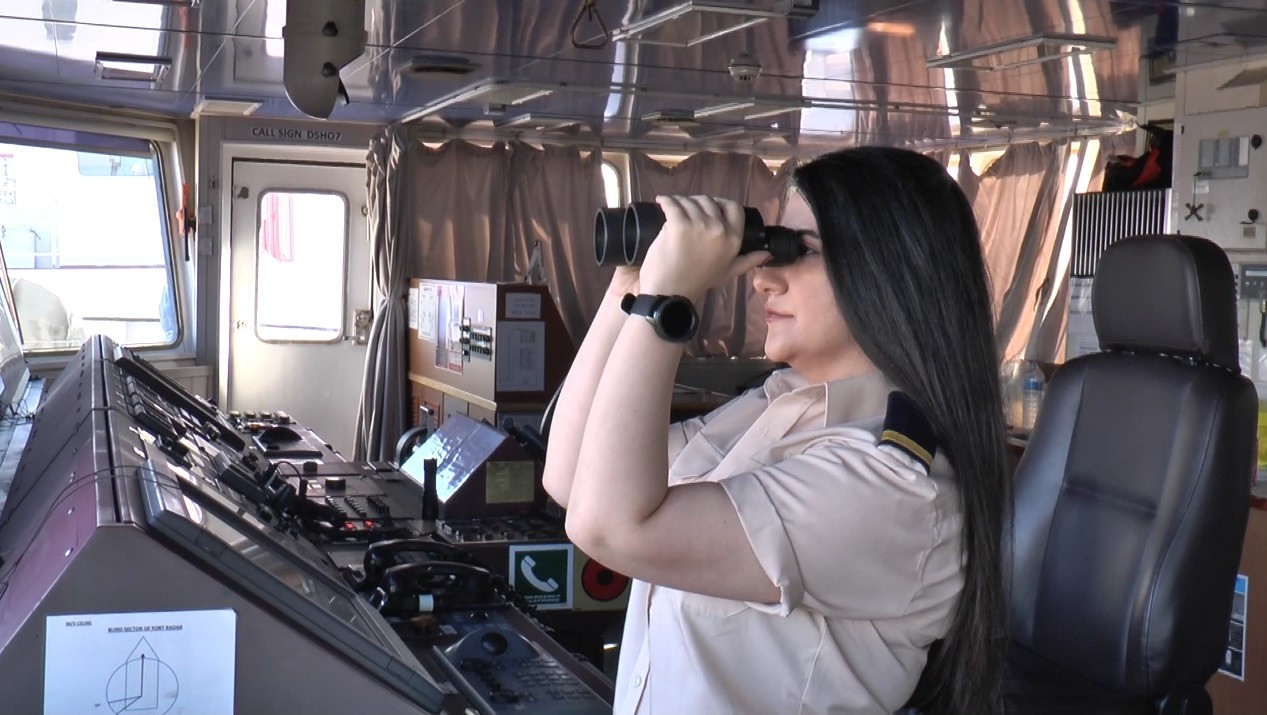 Okyanusları aşan Türk kadın kaptan