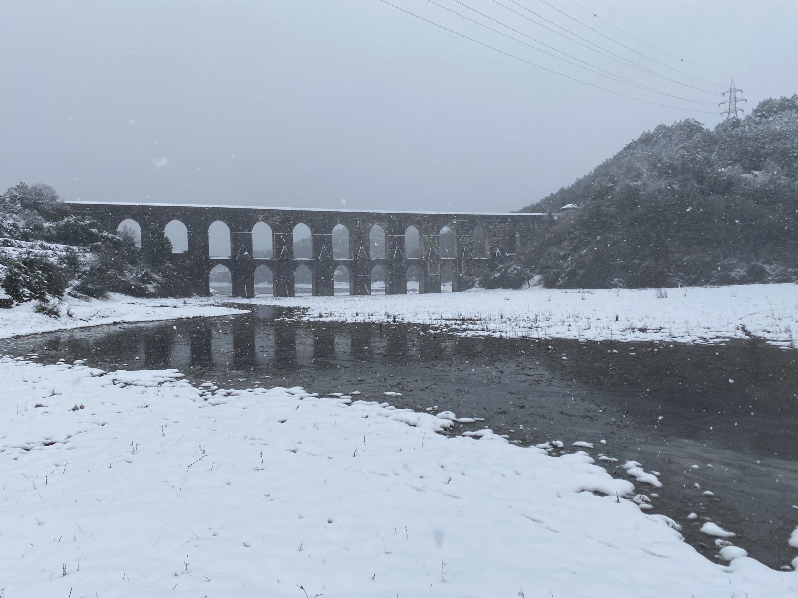 Kar yağışı Alibey Barajı'na yaradı! Doluluk oranı yüzde 50'yi geçti