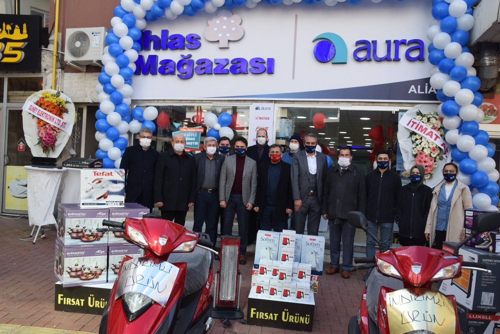 İhlas Pazarlama 108’inci mağazasını Aliağa’da açtı