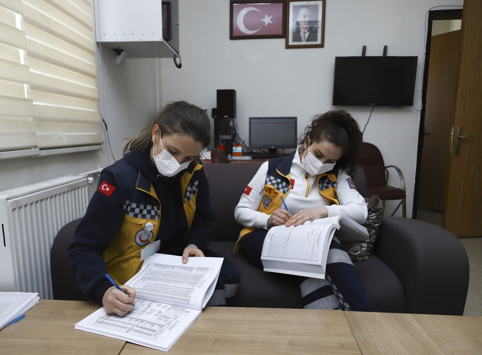 Onlar 112 ambulans servisinin kadın kahramanları