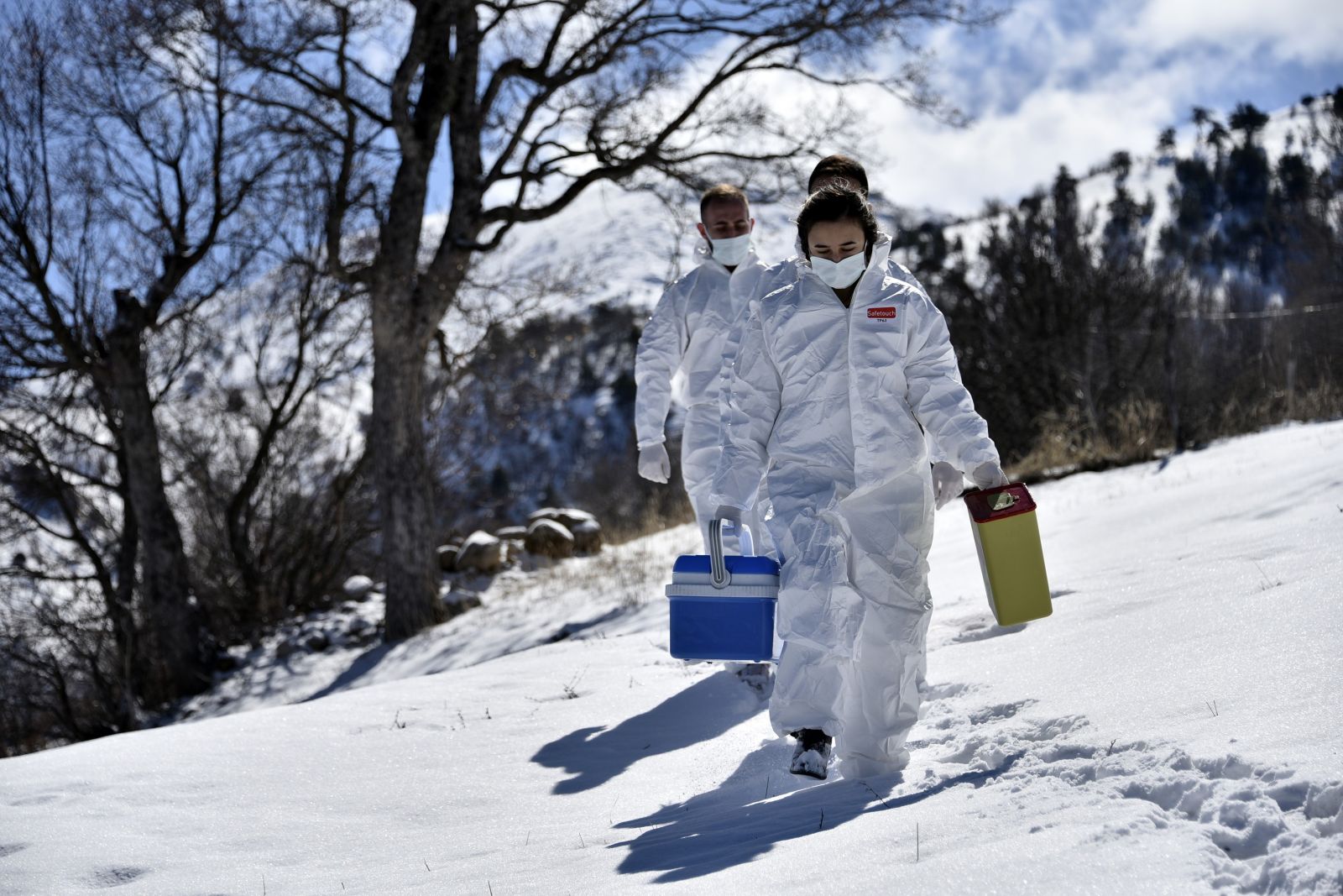 Gümüşhane’nin zorlu coğrafyasında Covid-19 aşısı seferberliği