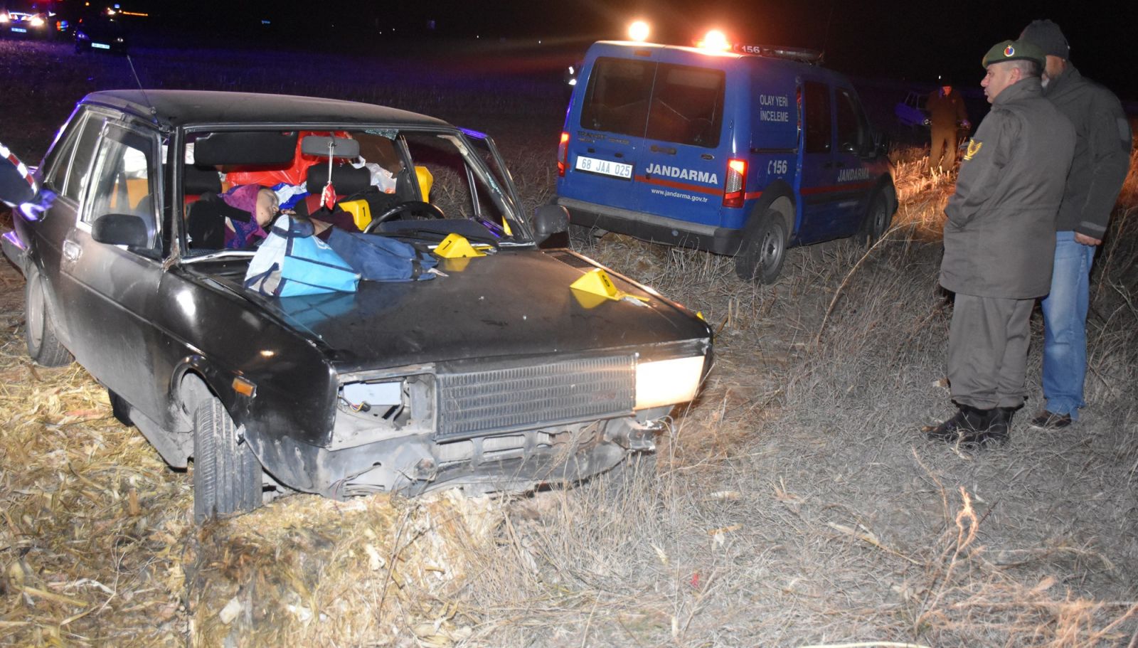 Aksaray'da otomobile silahlı saldırı: 2 ölü