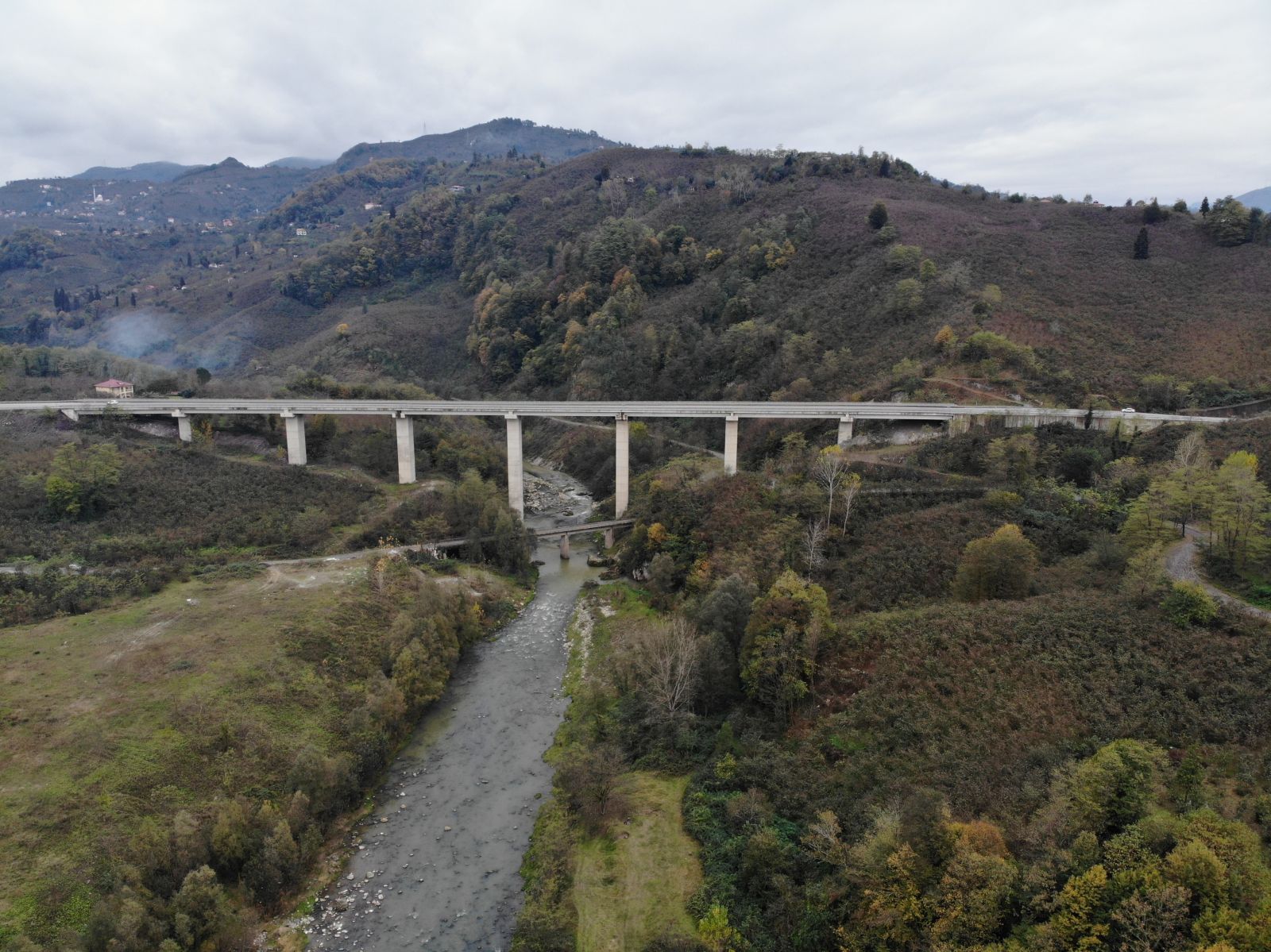 Asrın projesi 'Karadeniz-Akdeniz Yolu'nda sona gelindi