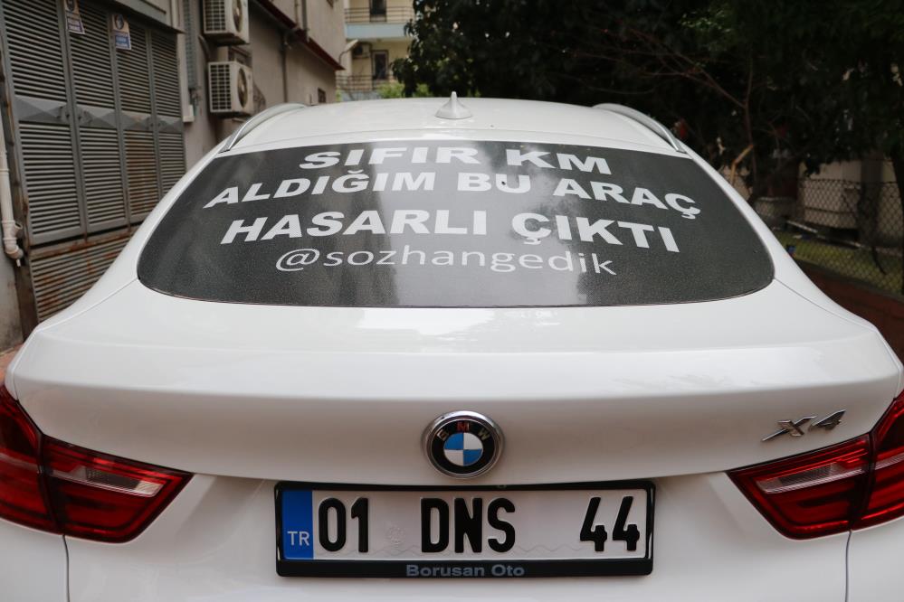 Sıfır kilometre lüks cipe astığı 