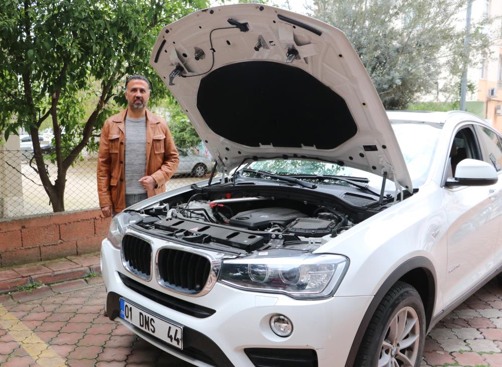 Sıfır kilometre lüks cipe astığı 