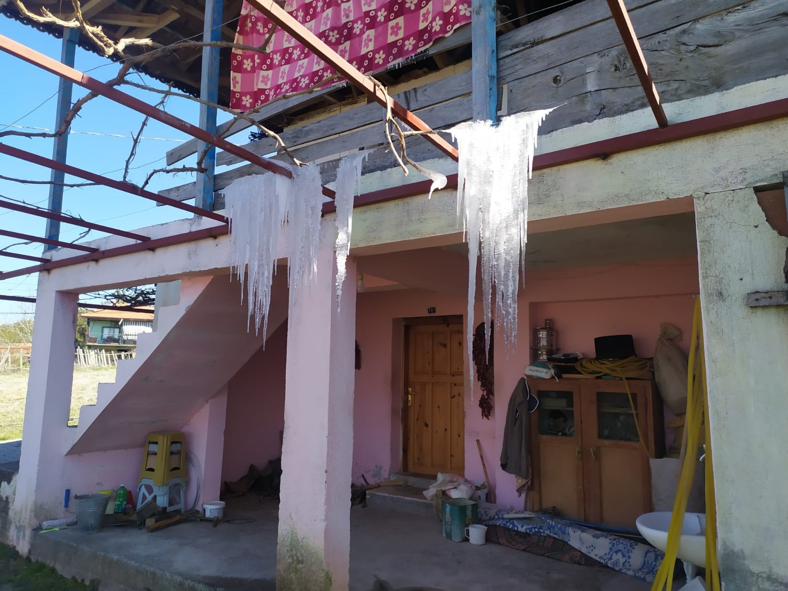 Nisan ayının ortasında şaşırtan manzara