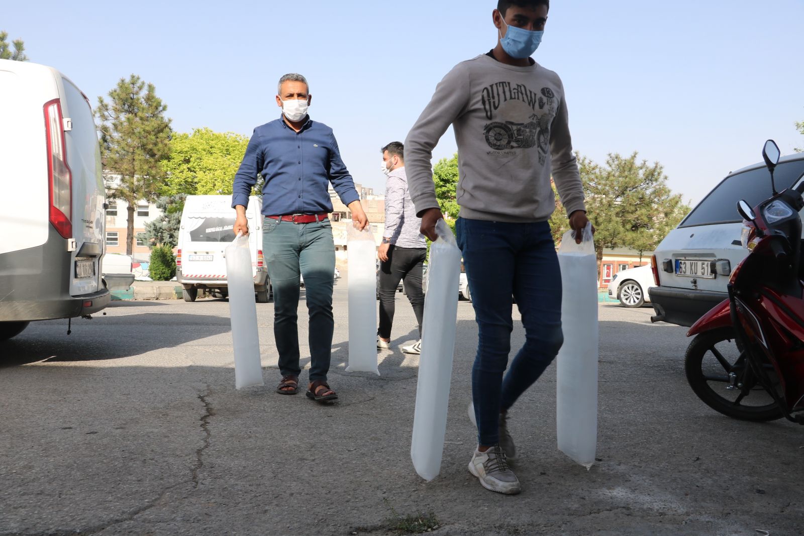 Şanlıurfa’da ‘buz devri’ başladı