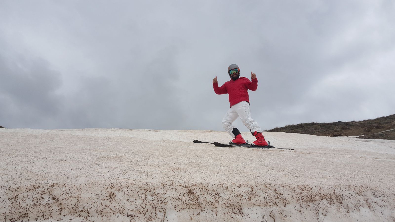 Mayıs ayında kayak keyfi