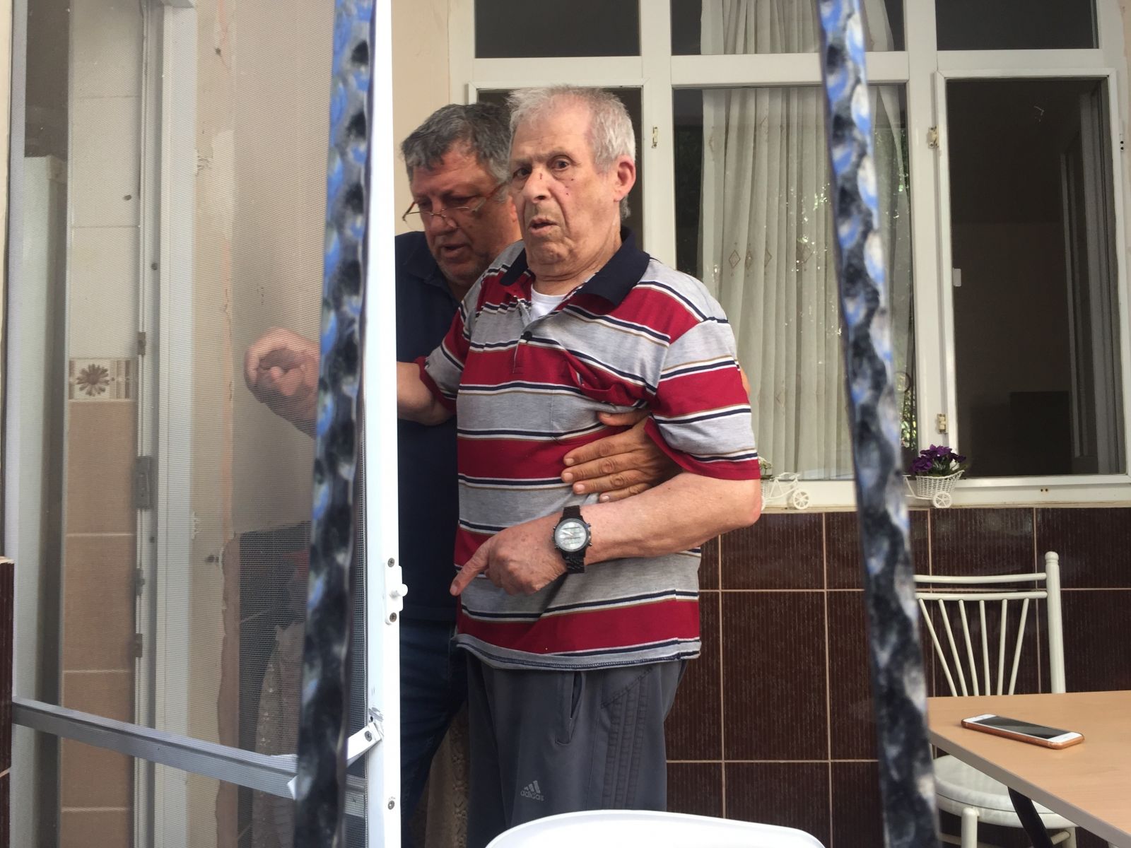 Torun dayağı dedeyi kör etti