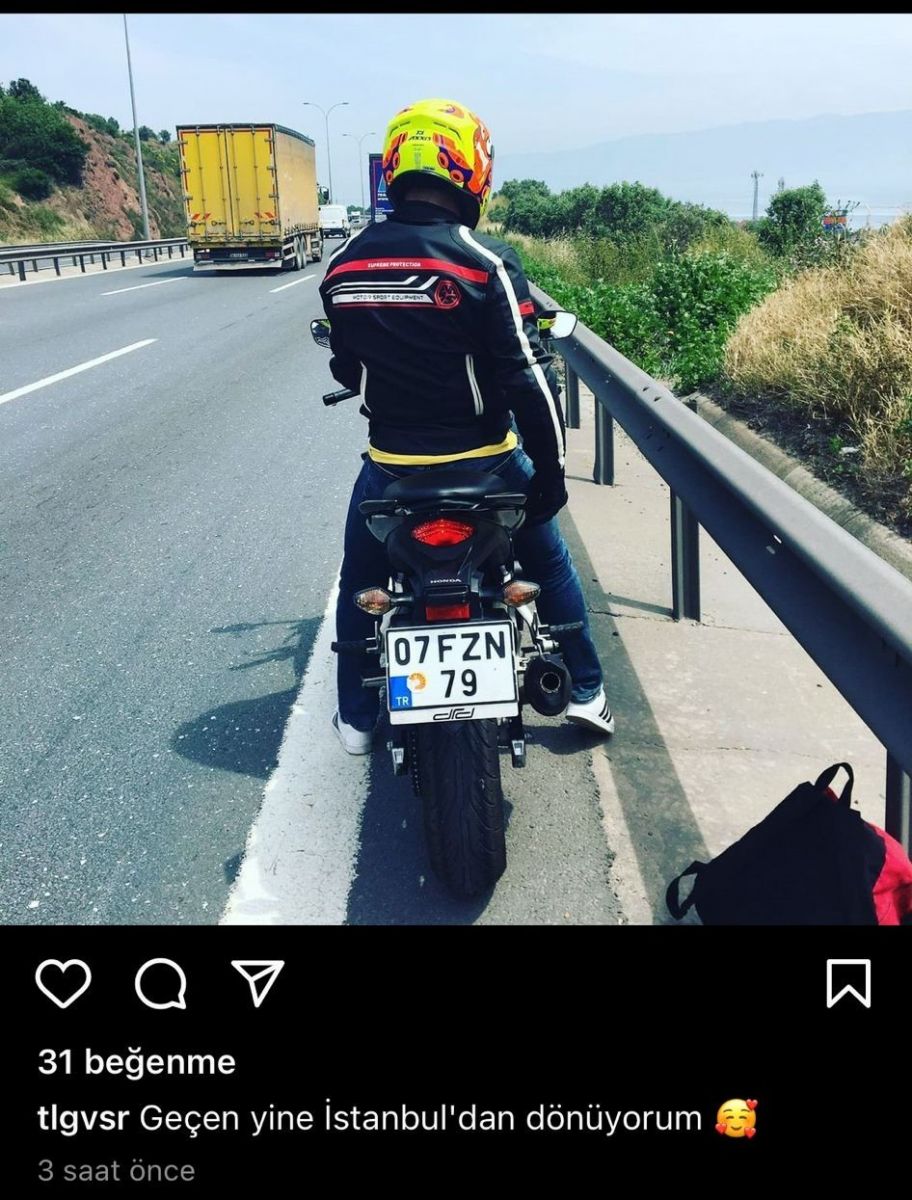 Son fotoğrafını öldüğü yolda çekildi