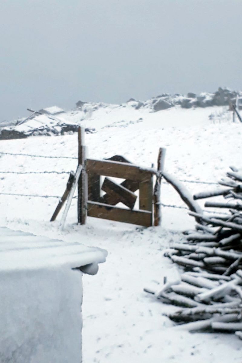 Haziran ayında kar sürprizi