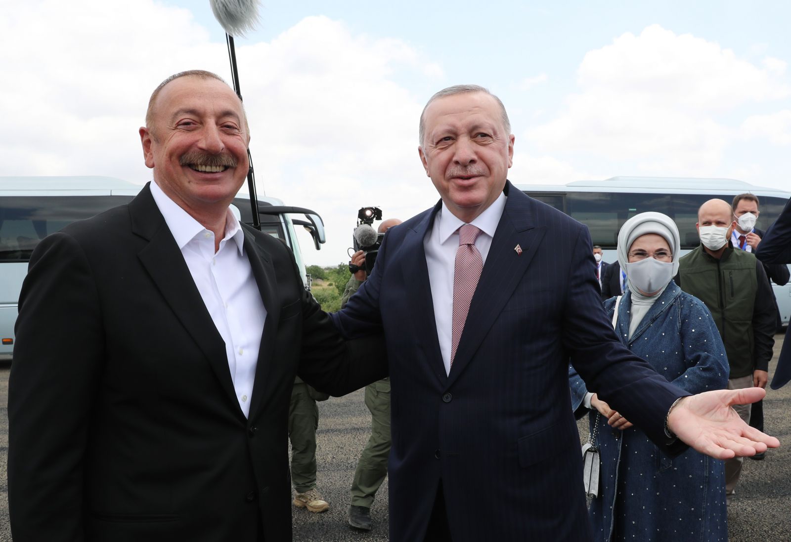 Cumhurbaşkanı Erdoğan Şuşa'da Cumhurbaşkanı Erdoğan Şuşa'da