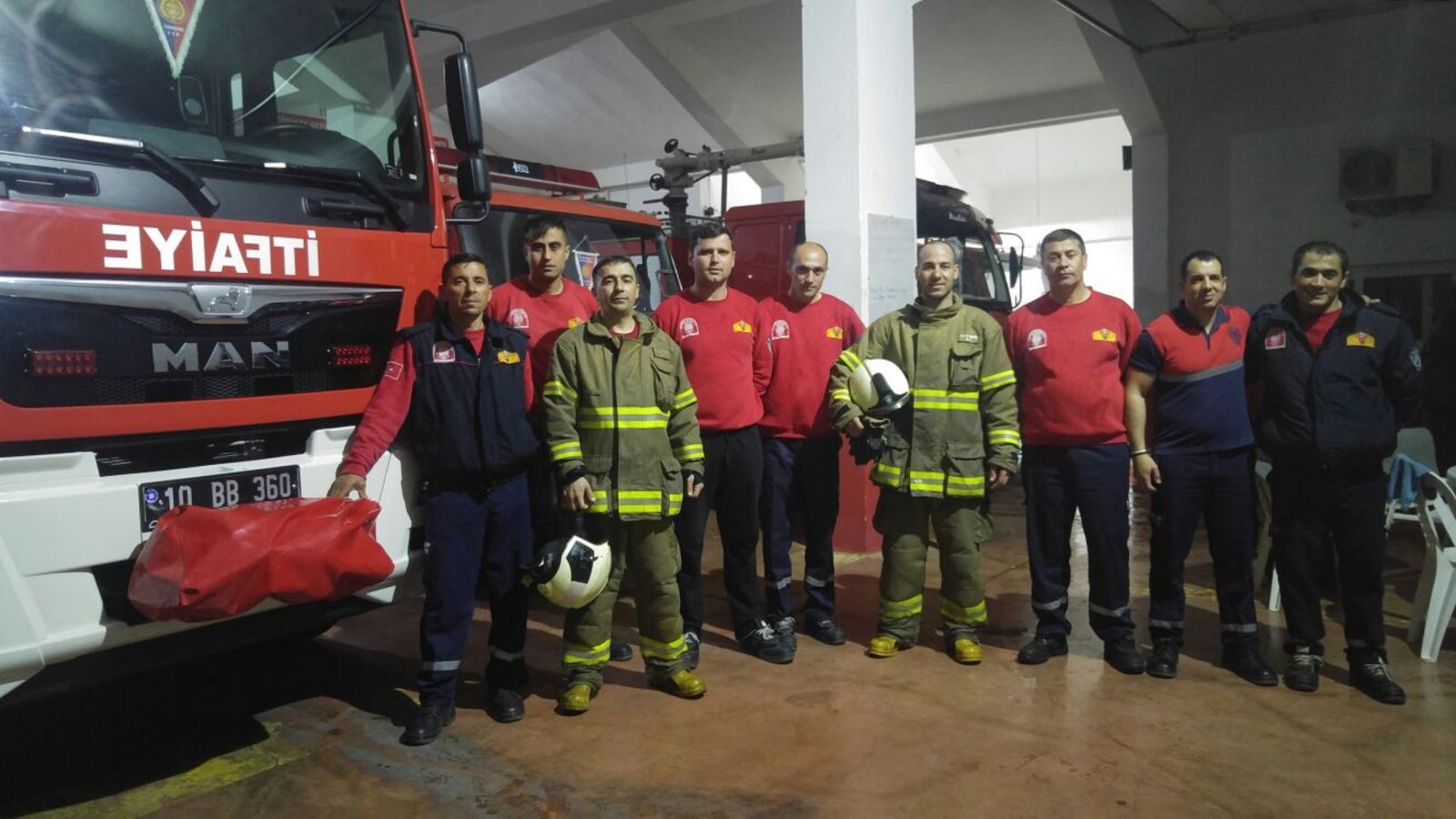 Orman yangınını belediye başkanı önledi