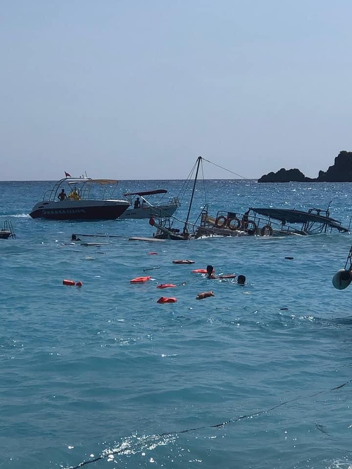 Fethiye'de tur teknesi battı: 2 yaşındaki çocuk hayatını kaybetti