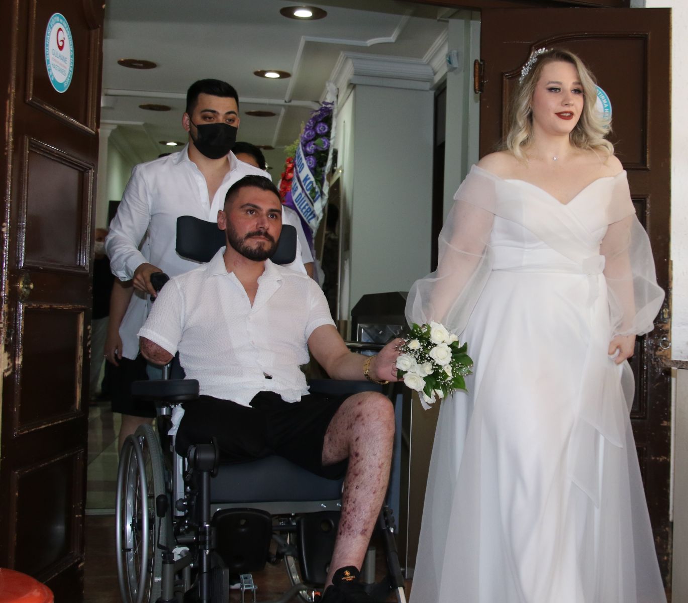 Gaziye hastanede nikah