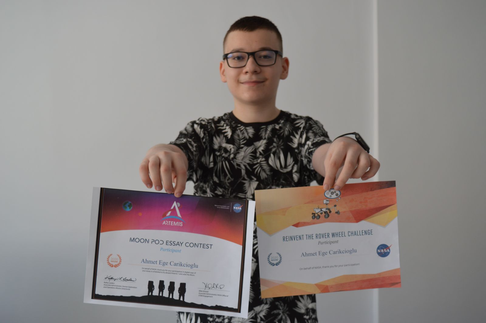 15 yaşında NASA’nın yarışmasında finalist olan ilk Türk 15 yaşında NASA’nın yarışmasında finalist olan ilk Türk