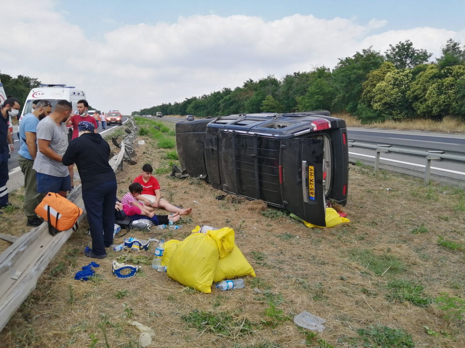 TEM Otoyolu'nda can pazarı: 6 yaralı