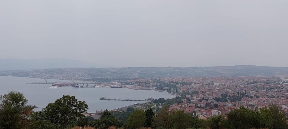 Orman yangınları sürüyor, külleri Tekirdağ'a kadar ulaştı