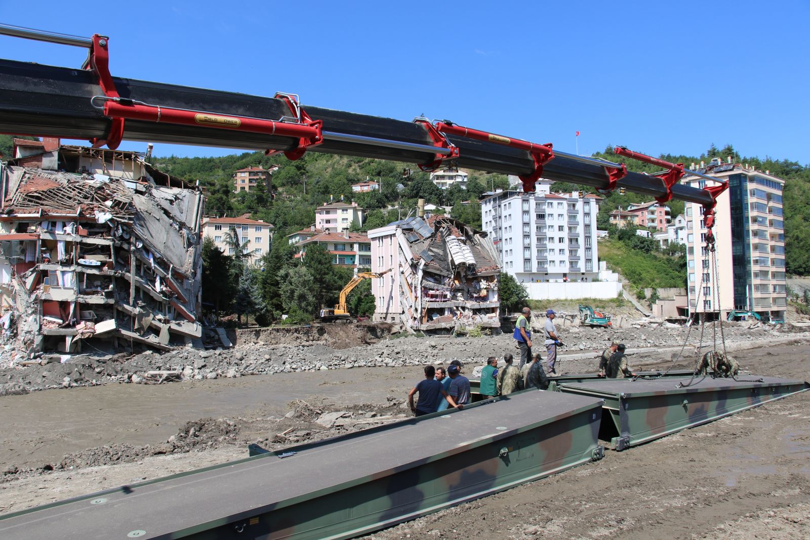 Milli Savunma Bakanlığı’nın köprü tankları Bozkurt’ta Milli Savunma Bakanlığı’nın köprü tankları Bozkurt’ta