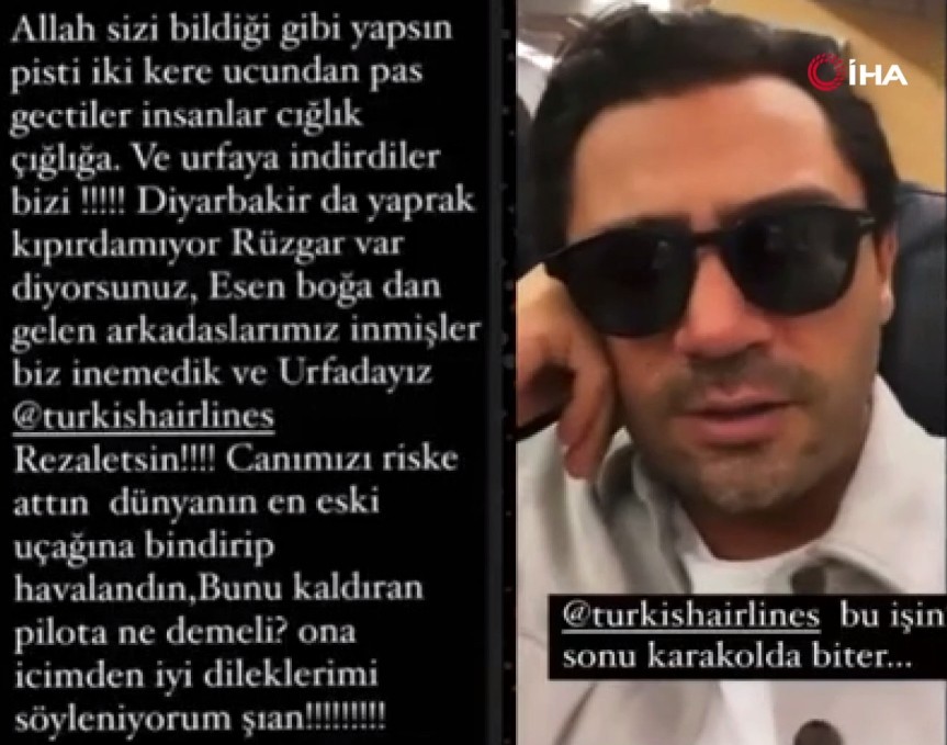 Konseri kaçıran şarkıcı Yaşar İpek THY’ye isyan etti!