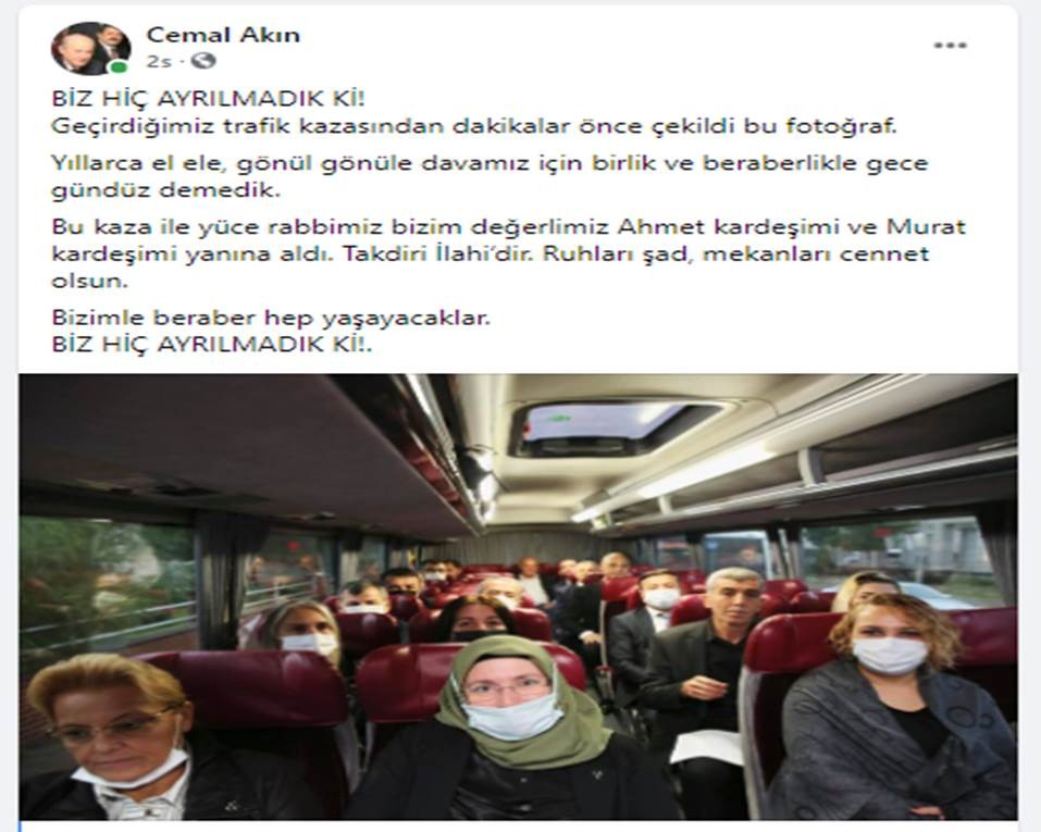 Toplantıya gidiyorlardı... Son fotoğrafları oldu