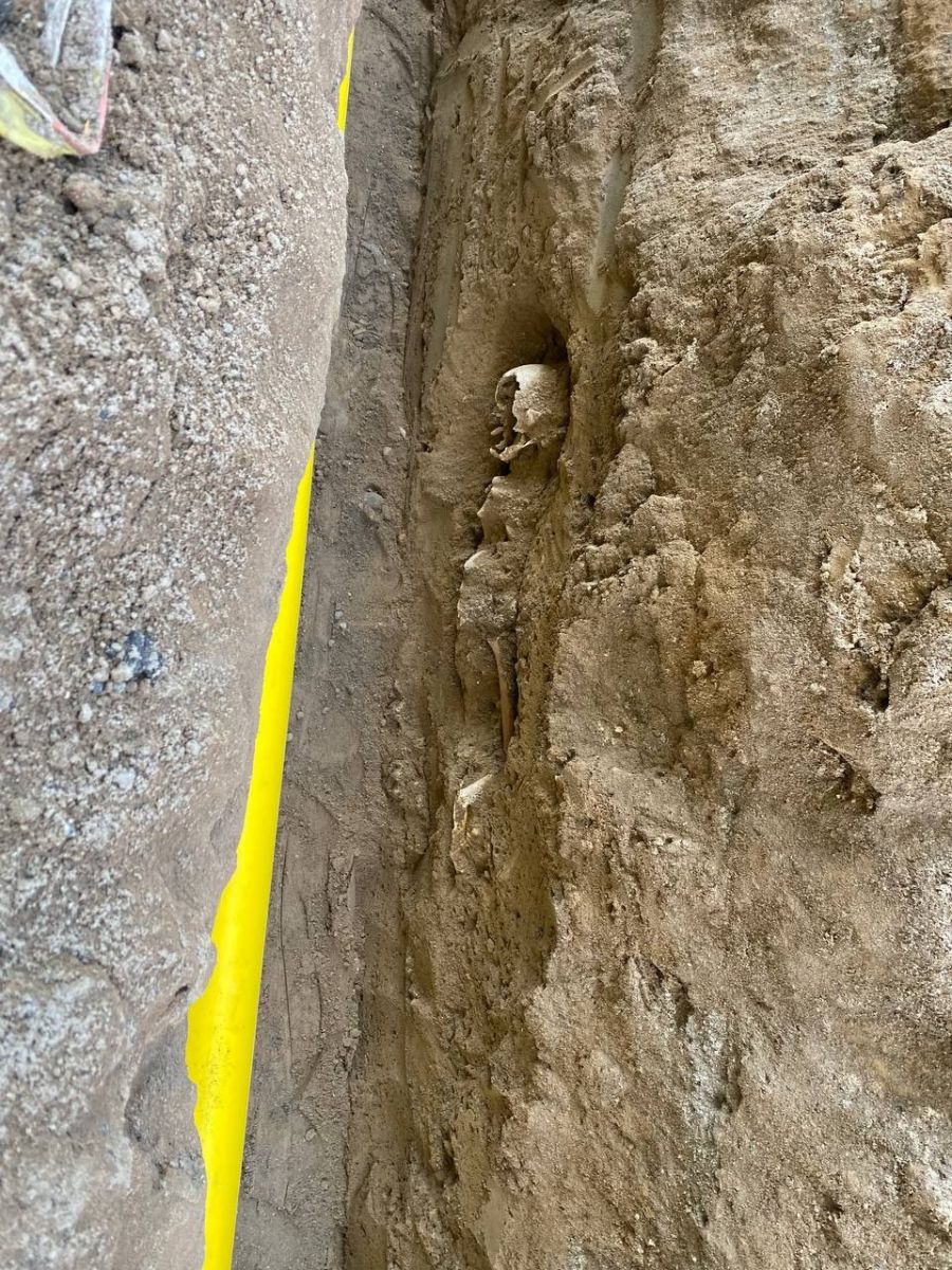 Kayseri’de kentsel dönüşüm kazısında tam 7 iskelet birden çıktı!