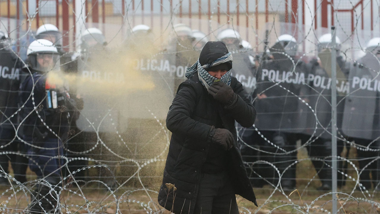 Belarus-Polonya sınırındaki göçmenler Irak'a dönüyor