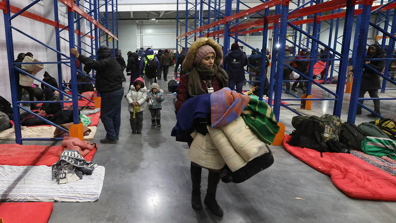 Belarus-Polonya sınırındaki göçmenler Irak'a dönüyor