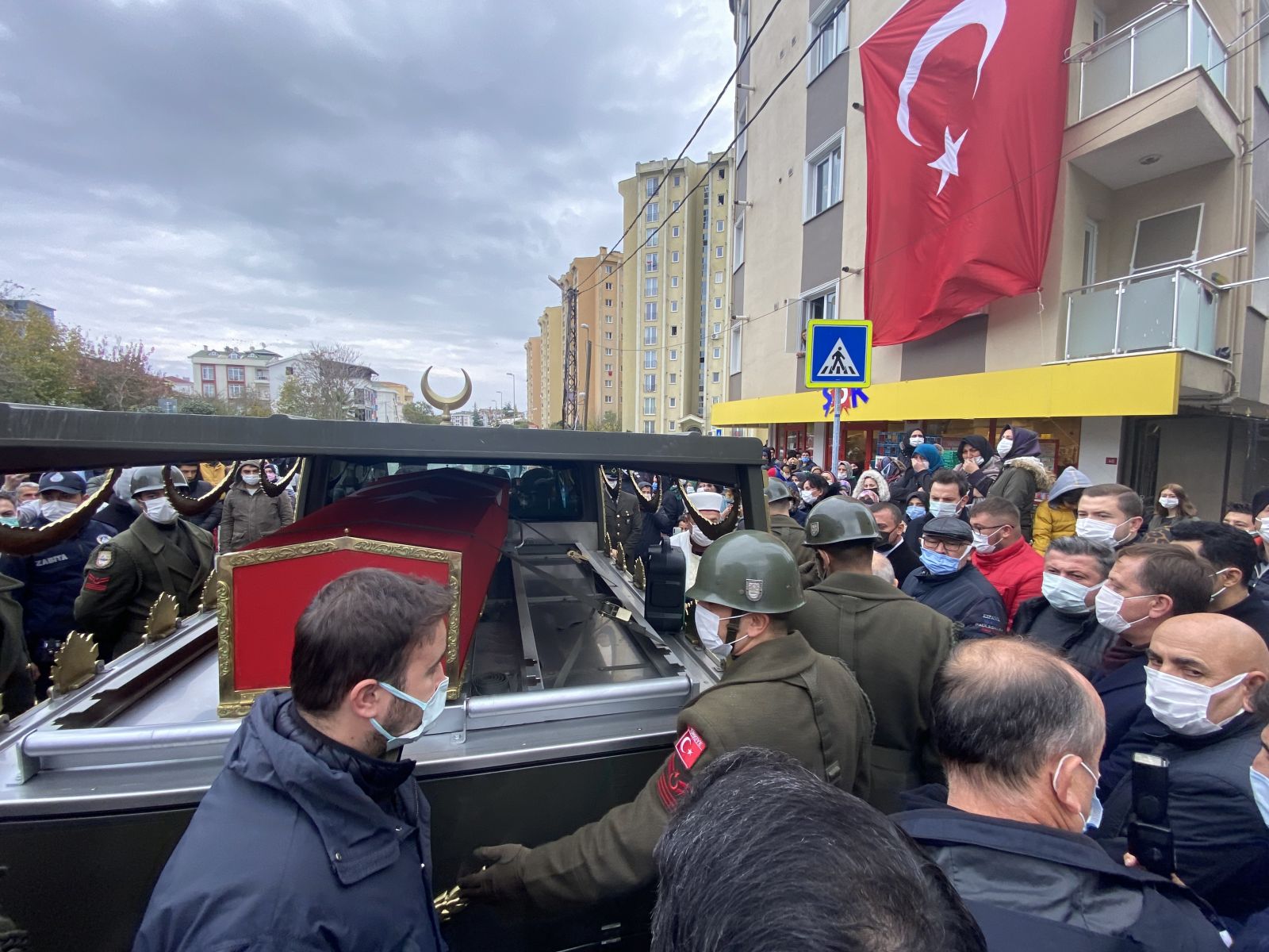 Şırnak şehidine veda