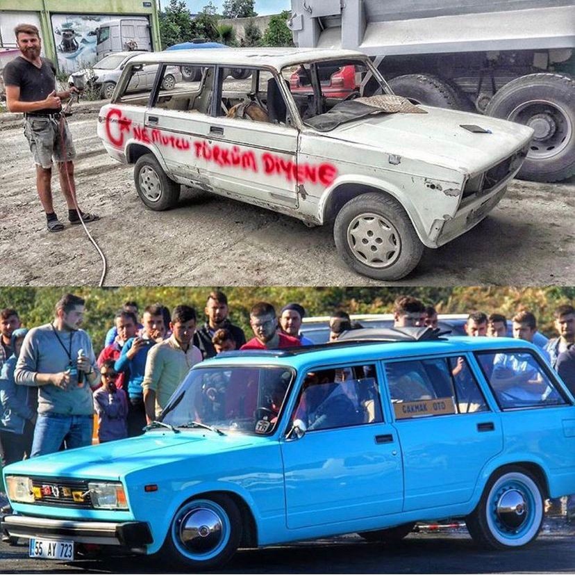 Çocukluğundan beri bu işi yapıyor: Klasik araçlara ikinci baharını yaşatıyor