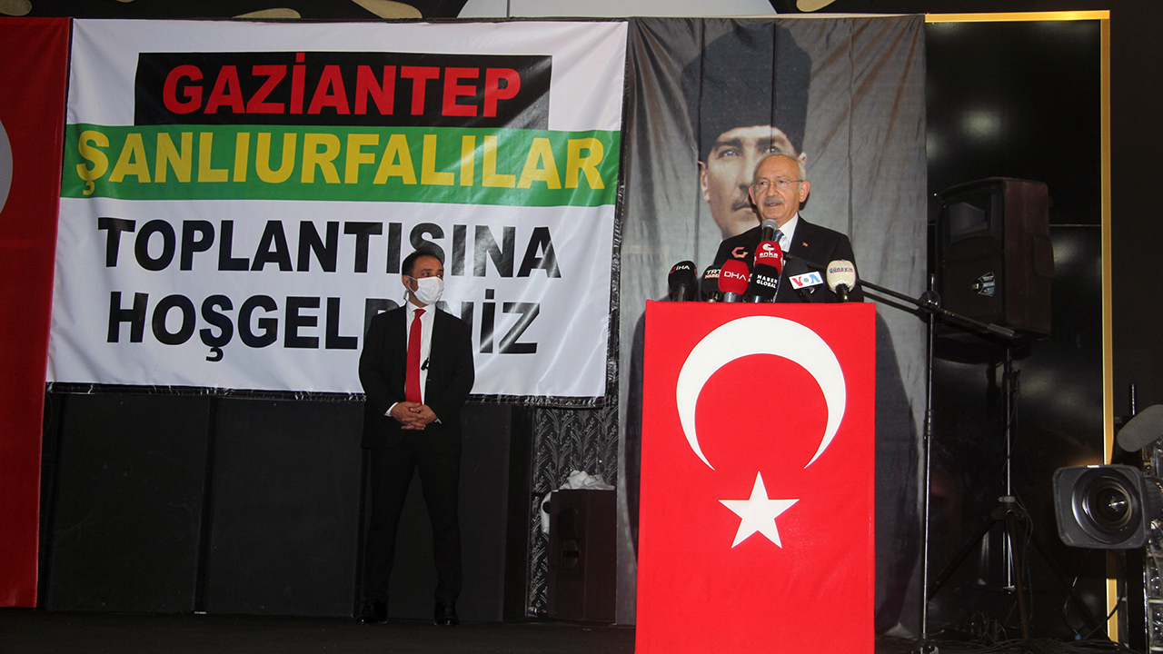 Kemal Kılıçdaroğlu, Gaziantep’te Şanlıurfalılarla buluştu