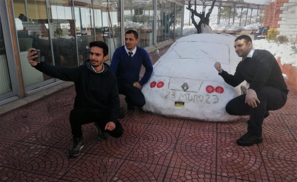 Kardan araba modası! Bu kez de 200 bin lira fiyat biçildi