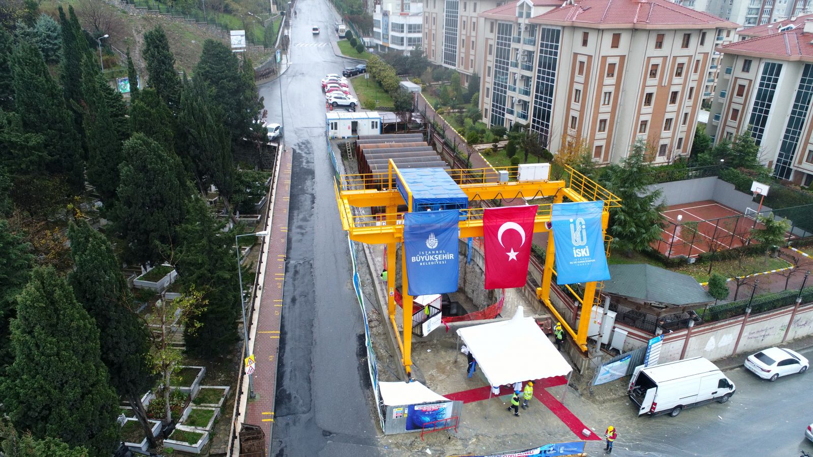 İstanbul'da ilk yerli makine ile içme suyu tüneli kazı çalışmaları tamamlandı