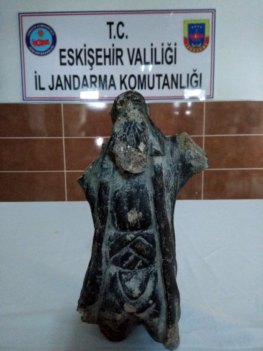 Eskişehir'de tarihi eser kaçakçılığı