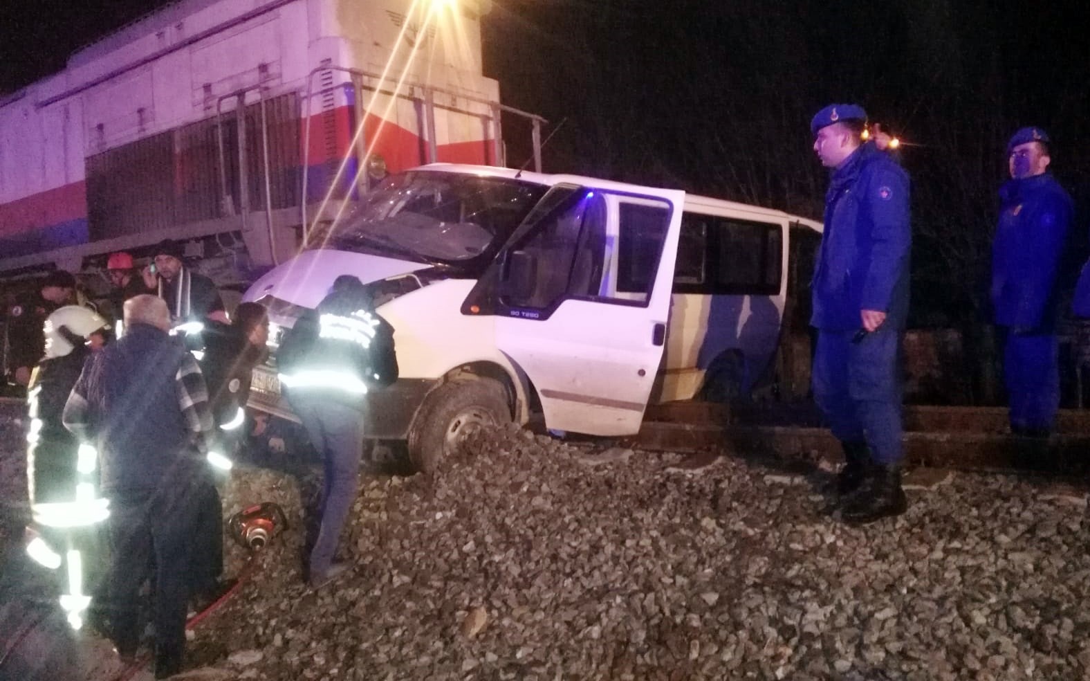 Denizli’de tren kazası: 5 yaralı