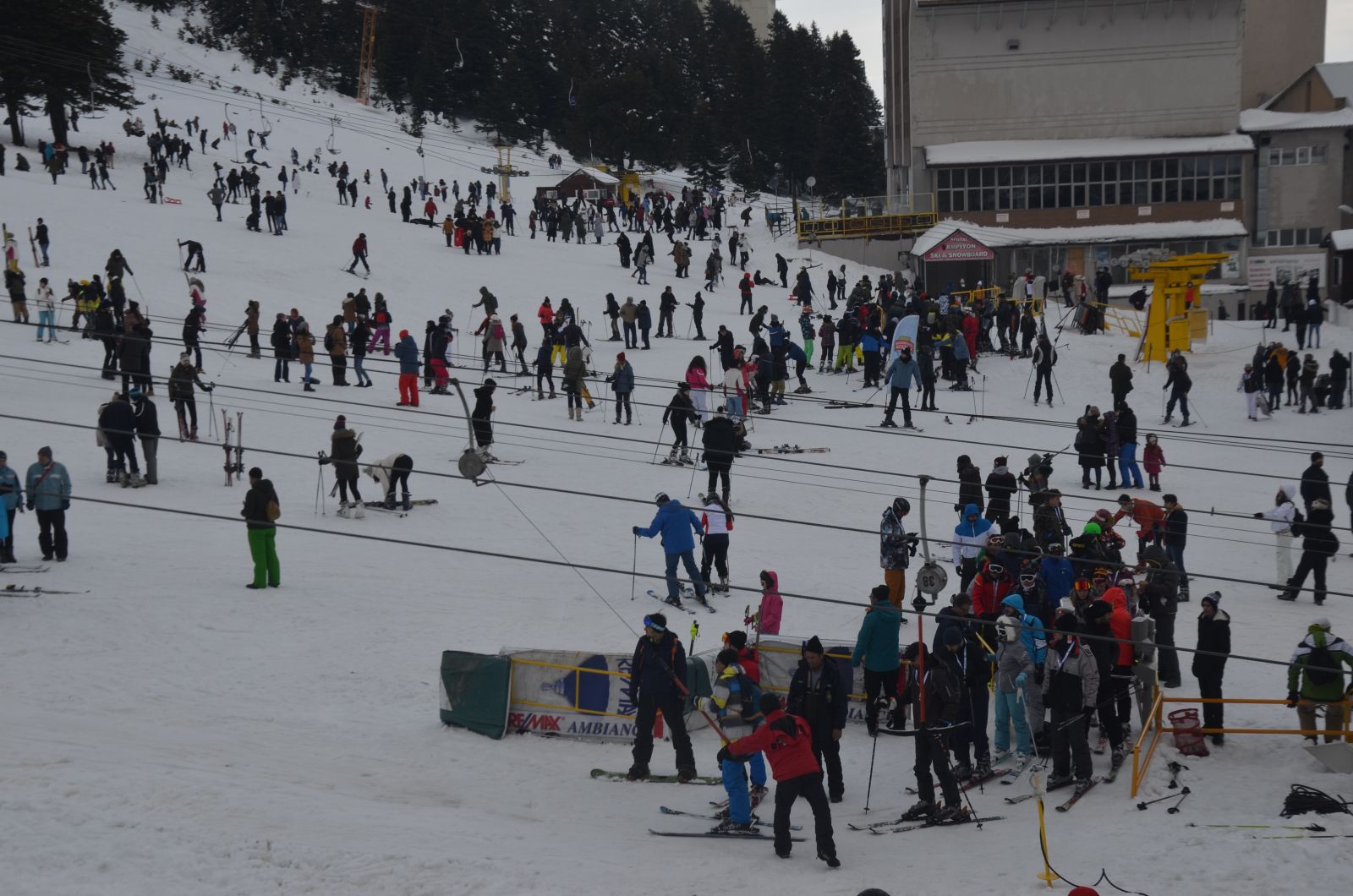 Uludağ'da yılbaşı yoğunluğu